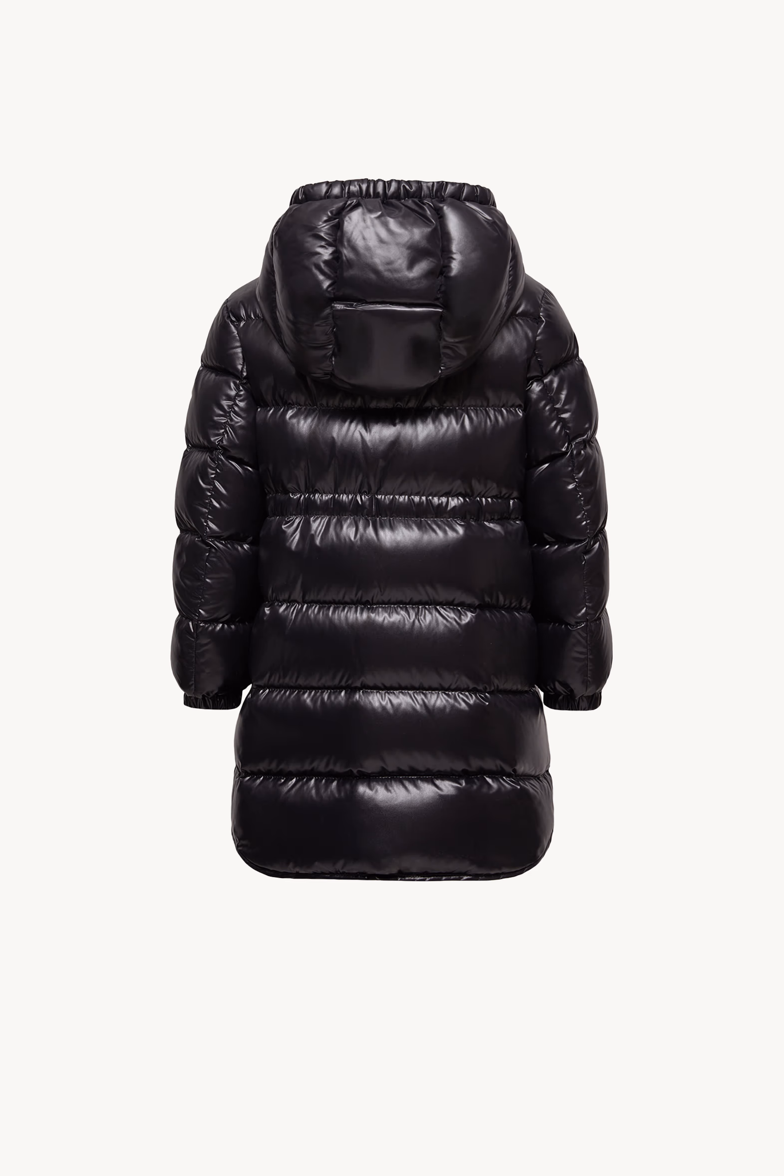 Dacca Hooded Down Jacket Girl Black Moncler 4